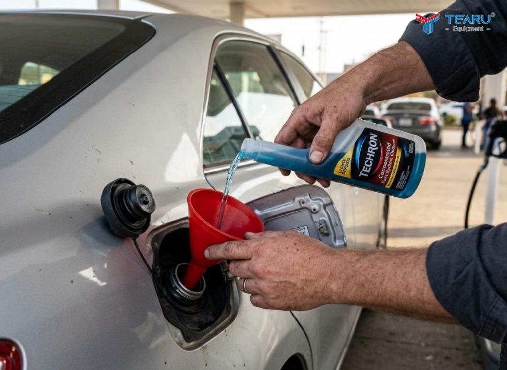 Khi Nào Cần Vệ Sinh Kim Phun Ô Tô? Dấu Hiệu Cần Biết 3 Vệ sinh kim phun bằng cách đổ trực tiếp dung dịch vào bình xăng