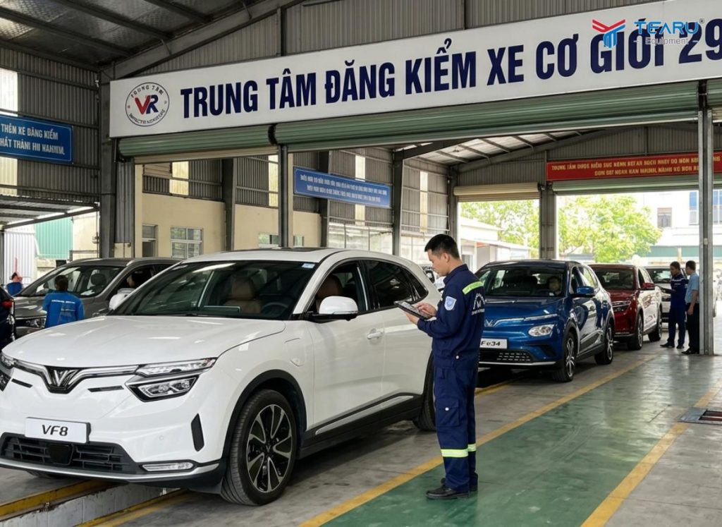 Quy Trình Đăng Kiểm Ô Tô Điện Tại Việt Nam: Thủ Tục & Chi Phí Chi Tiết 1 Quy Trình Đăng Kiểm Ô Tô Điện Tại Việt Nam: Thủ Tục & Chi Phí Chi Tiết