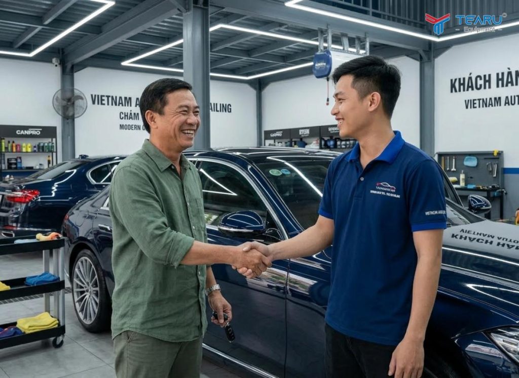 Xu Hướng Chăm Sóc Xe Chuyên Sâu Tại Việt Nam 6 Thời buổi cạnh tranh các trung tâm chăm sóc xe không những làm tốt dịch vụ mà còn chăm sóc tốt khách hàng