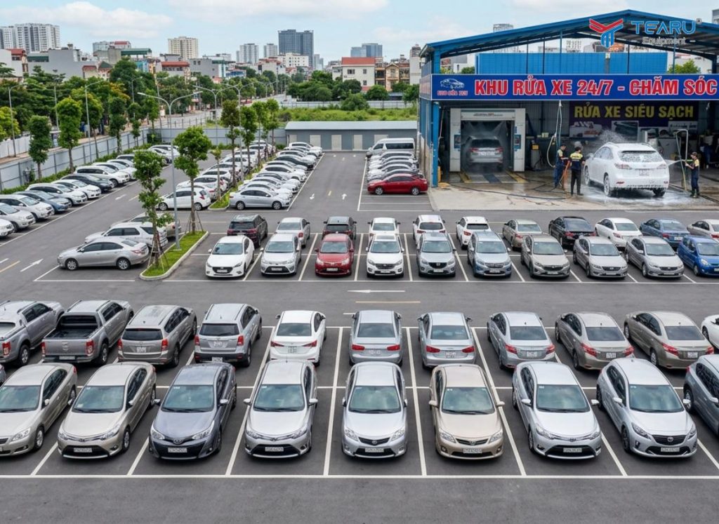 Xu Hướng Kinh Doanh Bãi Gửi Xe Ô Tô Kết Hợp Rửa Xe Sinh Lời Cao 1 Xu Hướng Kinh Doanh Bãi Gửi Xe Ô Tô Kết Hợp Rửa Xe Sinh Lời Cao