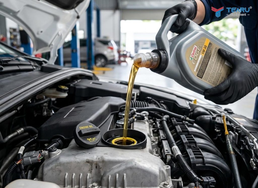 Thay Dầu Xe Ô Tô Bằng Máy Hút Nhớt Hay Xả Đáy? Nên Chọn Cách Nào Tốt Nhất? 1 Thay Dầu Xe Ô Tô Bằng Máy Hút Nhớt Hay Xả Đáy? Nên Chọn Cách Nào Tốt Nhất?