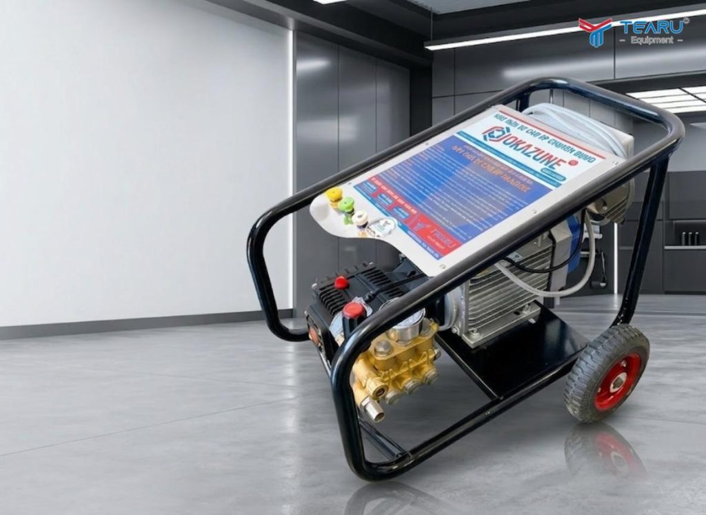 Các Dòng Máy Rửa Xe Hiện Nay Và Cách Lựa Chọn Hiệu Quả, Tiết Kiệm 5 Công ty Tearu là đơn vị chuyên cung cấp dòng máy rửa xe cao áp Okazune và thiết bị rửa xe chuyên nghiệp