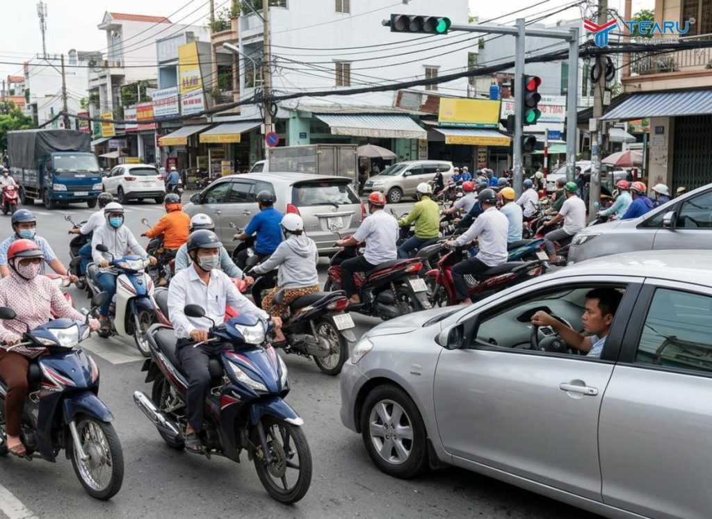 Không Nên Kéo Thắng Tay Khi Dừng Đèn Đỏ: Sai Lầm Nhiều Tài Xế Mắc Phải 2 Kéo thắng tay khi dừng đèn đỏ khiến thao tác lâu hơn khi đèn chuyển xanh