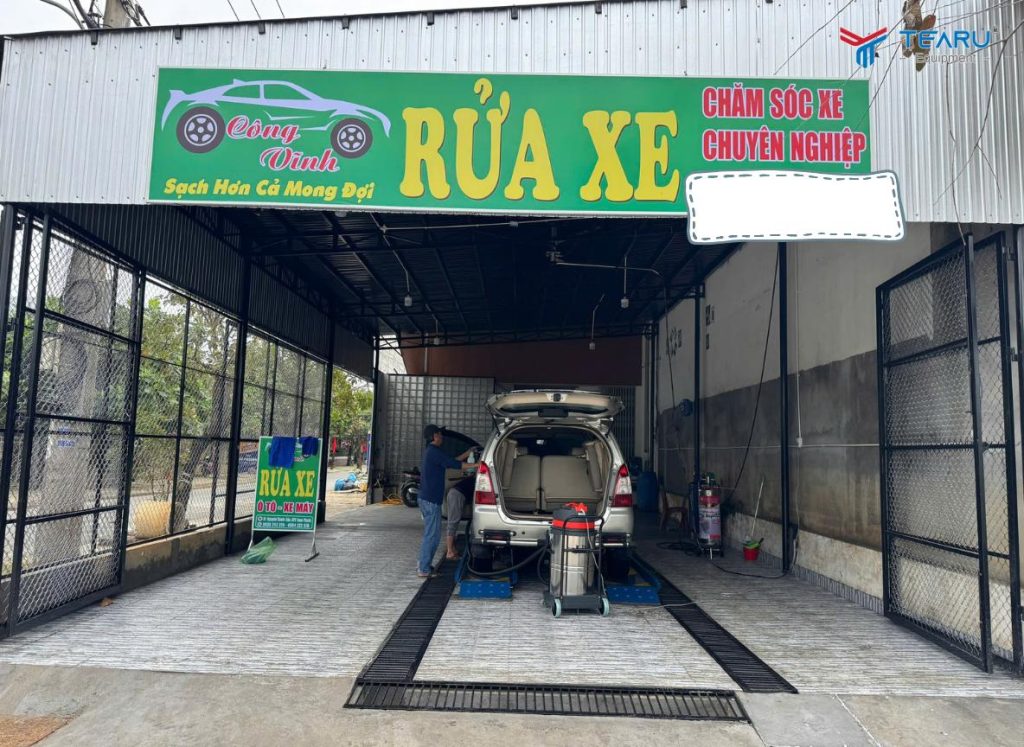 Kinh Nghiệm Mở Tiệm Rửa Xe Tại Đà Nẵng Ít Vốn Nhưng Hiệu Quả Cao 4 Công ty Tearu với kinh nghiệm setup và cung cấp thiết bị cho hơn 1000 tiệm rửa xe trên toàn quốc.