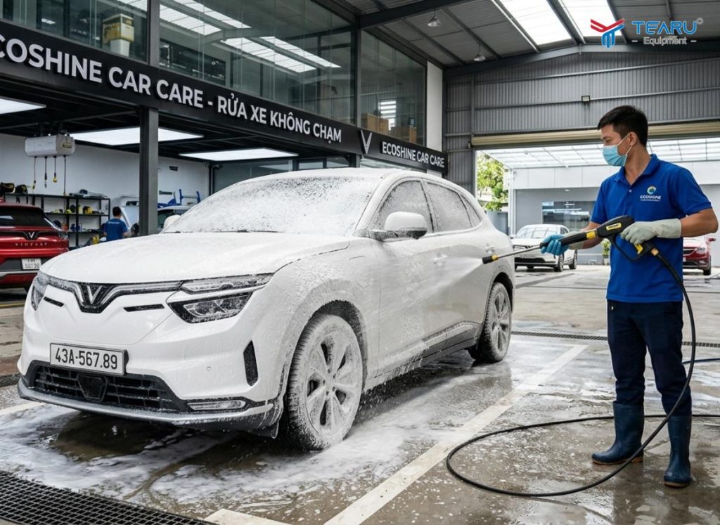 Dung Dịch Rửa Xe Ô Tô Điện Không Chạm: Giải Pháp Làm Sạch Thời Đại Mới 1 Dung Dịch Rửa Xe Ô Tô Điện Không Chạm: Giải Pháp Làm Sạch Thời Đại Mới