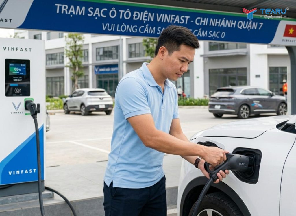 Lưu Ý Khi Sạc Xe Ô Tô Điện Trong Dịp Lễ 30/4 – 1/5 Tránh Quá Tải Trạm Sạc 5 Cần di chuyển ngay sau khi sạc xong