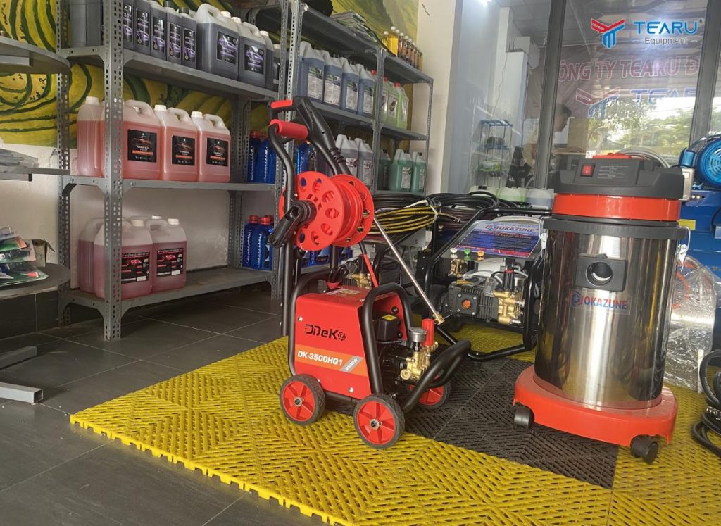 Mua Máy Rửa Xe Tại Phú Yên Ở Đâu Uy Tín, Giá Tốt Nhất Hiện Nay? 3 Các dòng máy rửa xe gia đình tại Tearu với thiết kế hiện đại, dễ sử dụng