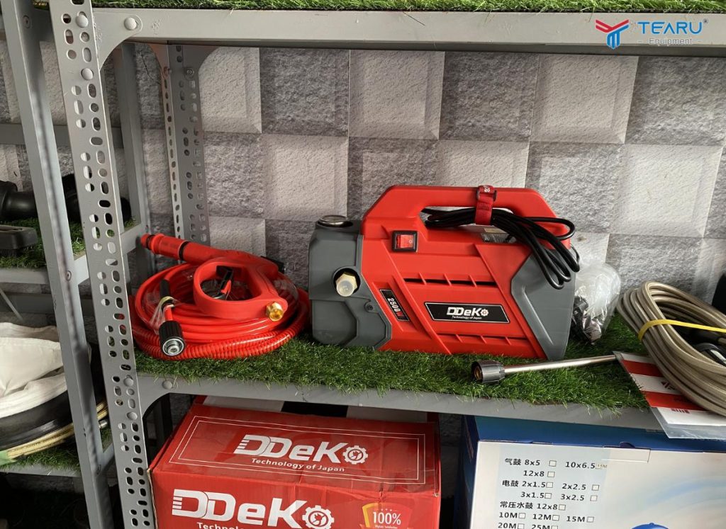 Mua Máy Rửa Xe Tại Phú Yên Ở Đâu Uy Tín, Giá Tốt Nhất Hiện Nay? 4 Máy rửa xe gia đình Deko được phân phối chính hãng tại Tearu
