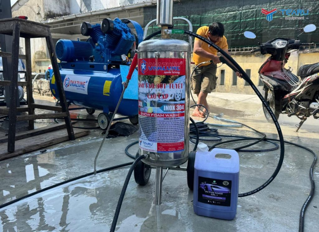 Mua Bình Bọt Tuyết Inox Tại Huế Ở Đâu Uy Tín, Giá Tốt Nhất? 2 Sử dụng bình bọt tuyết inox giúp tạo bọt dày, mịn tiết kiệm dung dịch