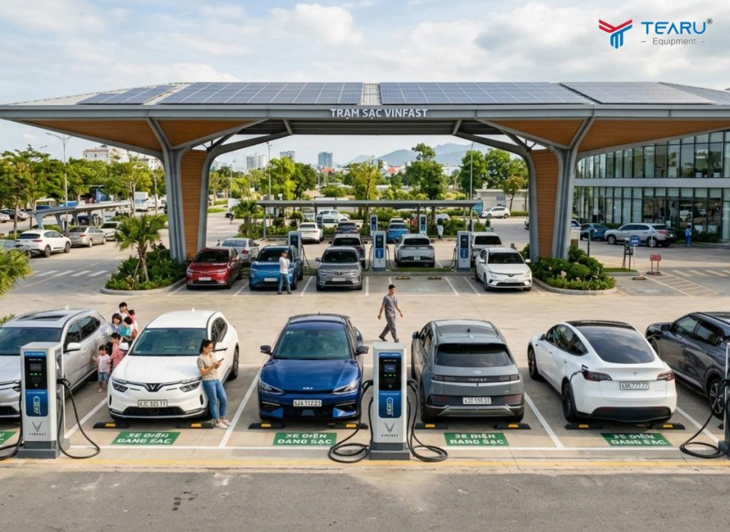 So Sánh Chi Phí Nuôi Xe Ô Tô Điện Và Xe Xăng: Lựa Chọn Nào Tốt Hơn? 4 Thời gian sạc điện lâu hơn đổ xăng