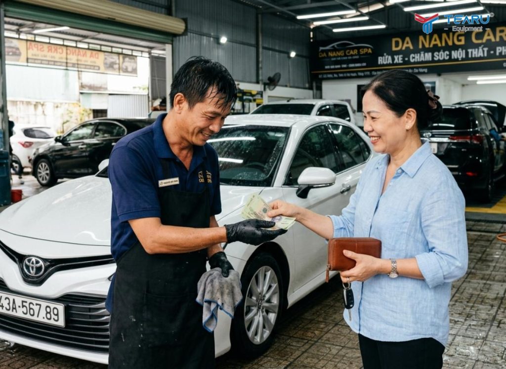 Mức Lương Trung Bình Của Thợ Rửa Xe Hiện Nay Là Bao Nhiêu? 5 Nghề rửa xe có cơ hội mở tiệm làm chủ cao