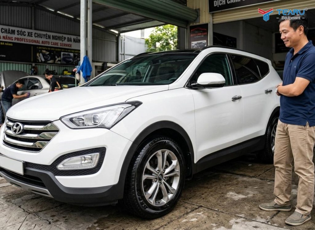 Bí Quyết Làm Bóng Lốp Xe Bền Đẹp, Đen Sâu Không Bám Bụi 5 Lốp sạch đẹp giúp tăng tính thẩm mỹ cho xe