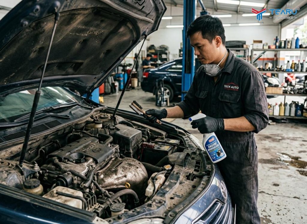 Bao Lâu Nên Vệ Sinh Khoang Máy Ô Tô Để Xe Luôn Bền Đẹp? 1 Bao Lâu Nên Vệ Sinh Khoang Máy Ô Tô Để Xe Luôn Bền Đẹp?