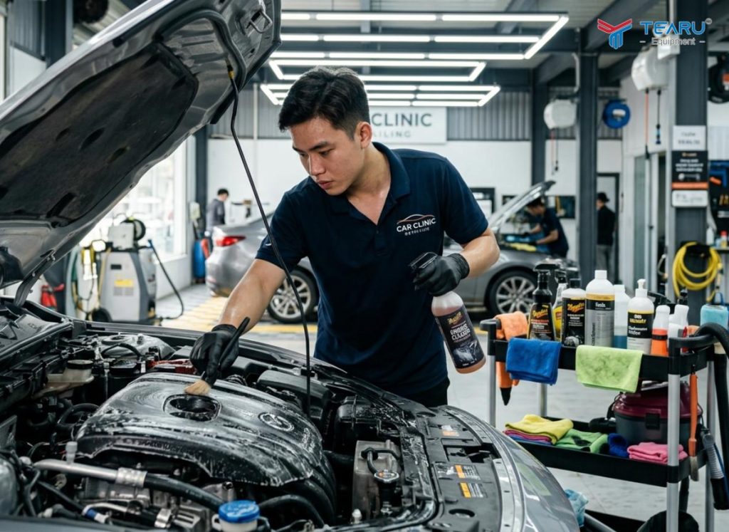 Vì Sao Nhiều Bạn Trẻ Chọn Học Nghề Detailing Chuyên Nghiệp? 4 Học Detailing tại các trung tâm uy tín