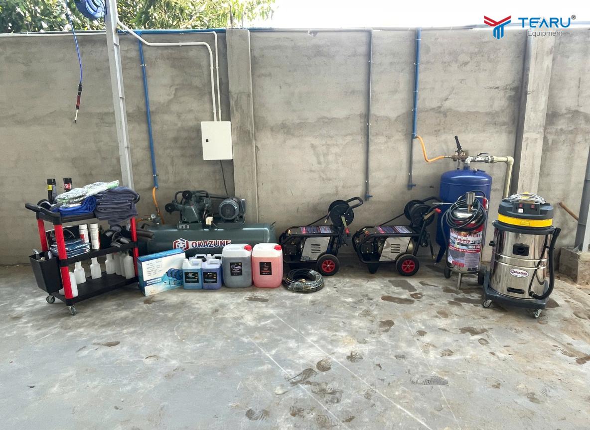 Có Nên Đầu Tư Combo Thiết Bị Rửa Và Chăm Sóc Xe Trọn Bộ Khi Mở Tiệm?