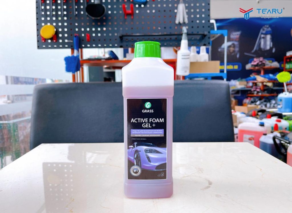 Dung Dịch Rửa Xe Grass Có Tốt Không? Đánh Giá Chi Tiết 3 Dung dịch rửa xe không chạm Grass Active Foam Gel+ giúp giảm trầy xước trên xe