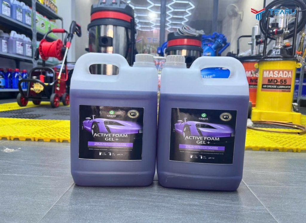 Top Dung Dịch Rửa Xe An Toàn Cho Sơn Xe Hiện Nay 2 Grass Active Foam Gel+ – Dung Dịch Rửa Xe Không Chạm An Toàn Cho Sơn